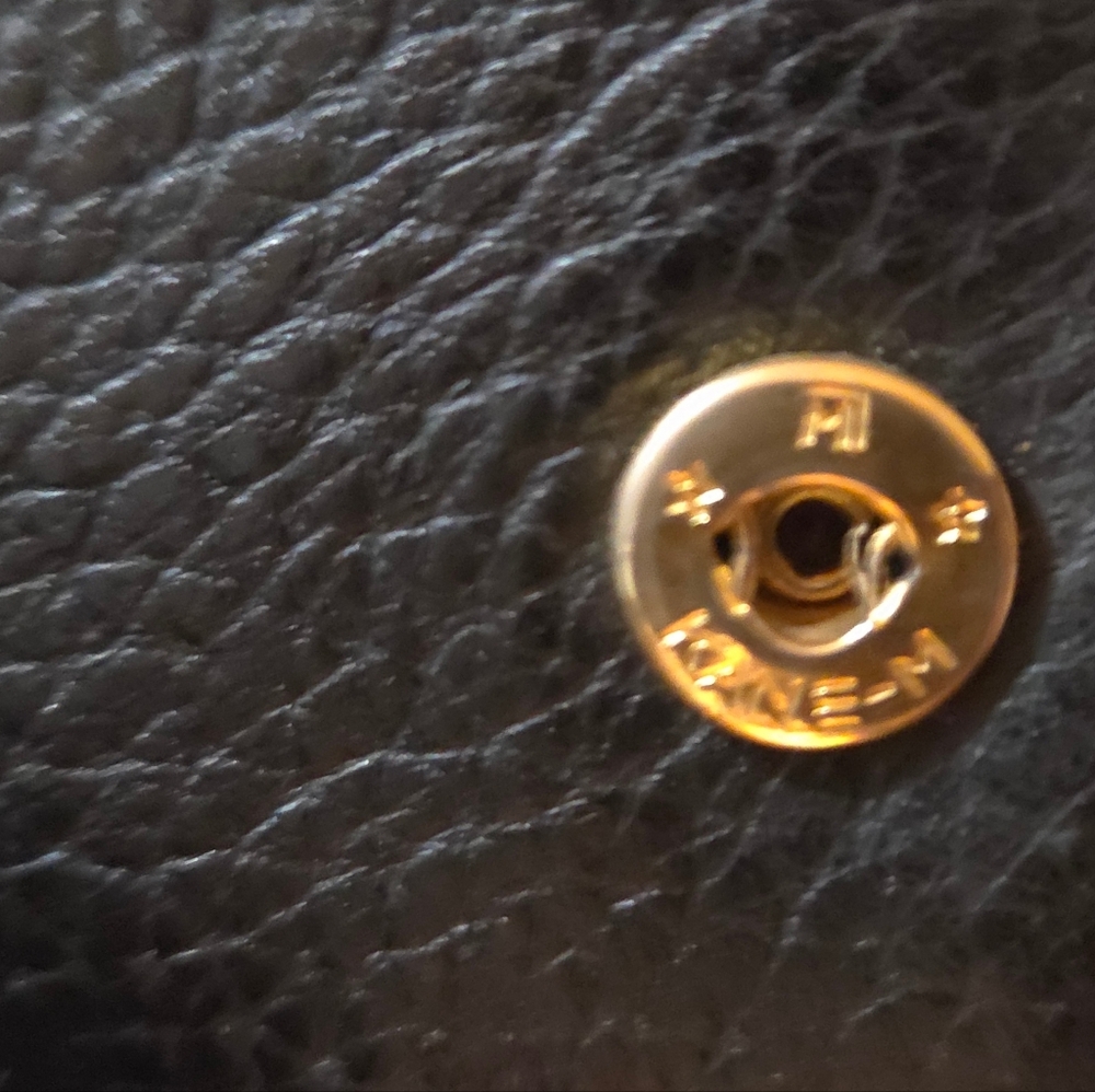 Michael Kors Fulton Crossbody Pebbled Black Leather Bag - FLAWED See Description - Picture 14 of 14